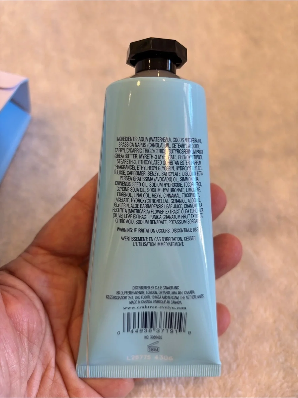 Crabtree & Evelyn Scented LaSOURCE Hand Therapy NWT 3.5oz